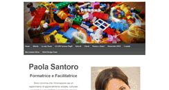 Desktop Screenshot of paolasantoro.com