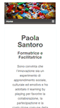 Mobile Screenshot of paolasantoro.com